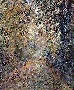 Pierre Auguste Renoir In the Woods painting